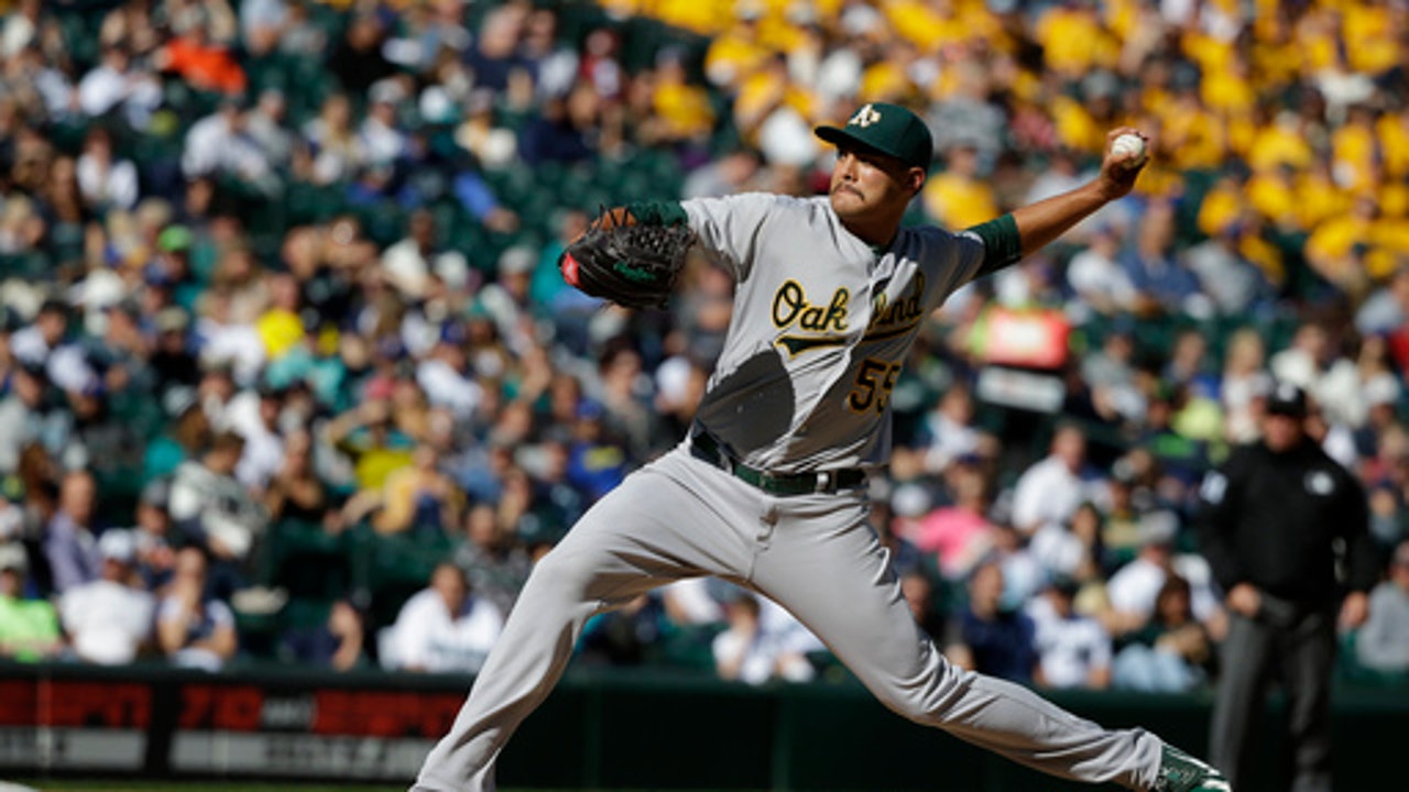 Injury-plagued Athletics win one more game, still last place